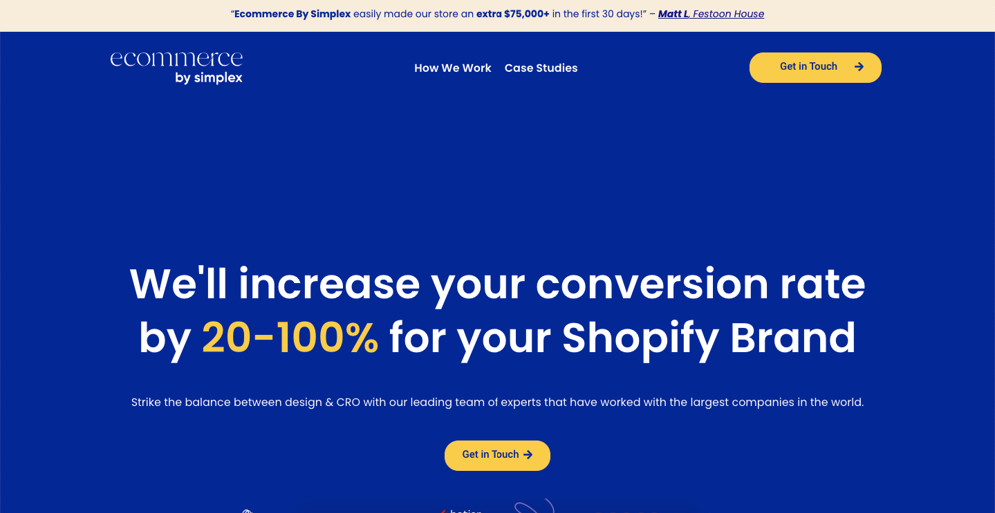 Ecommerce by Simplex