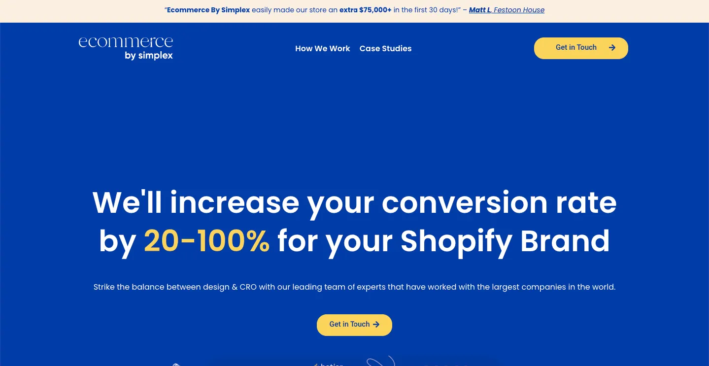 Ecommerce by Simplex