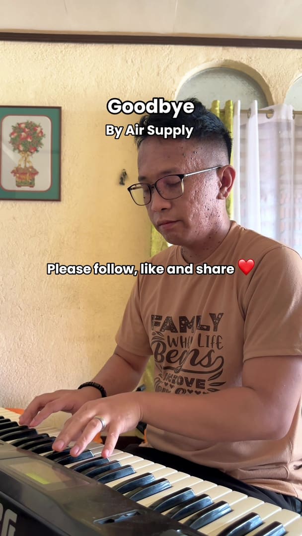 Goodbye by Air Supply Instrumental Cover